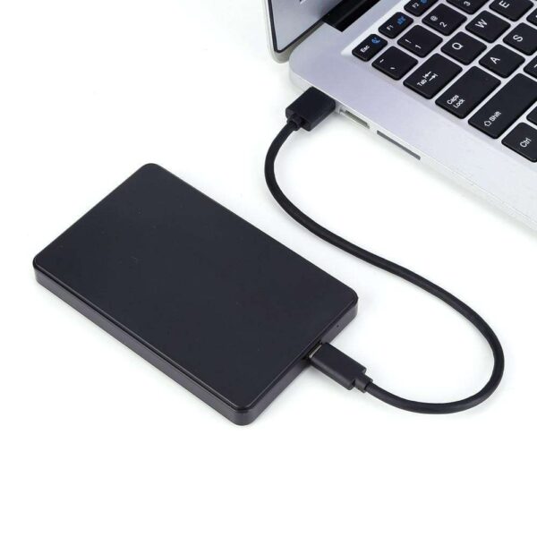 USB3.1 Harddisk Box with USB3.0 To Type-C Cable 2.5in Hard Drive Enclosure Driver-free LED Indicator for SATA 1/2/3 HDD Or SSD