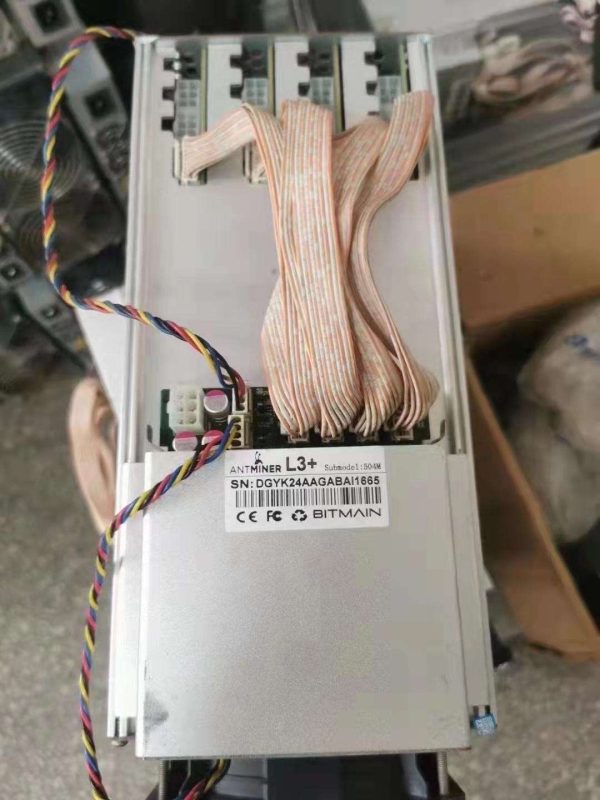 YPingk ANTMINER L3++( With power supply )Scrypt Litecoin Miner LTC Mining Machine Better Than ANTMINER L3 L3+ S9 S9i(Not New Machine but Good Condition)