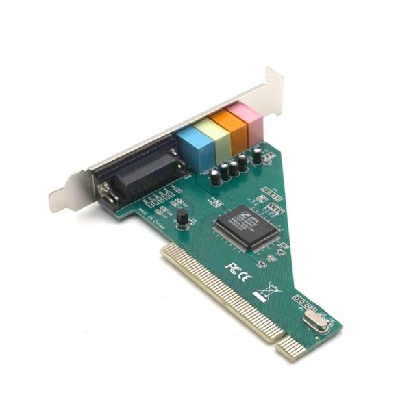 Weastlinks PCI Sound Card 4.1CH PCI Port HIFI Electronic Practical Audio Card Desktop PC CMI8738 Chipset With Driver CD