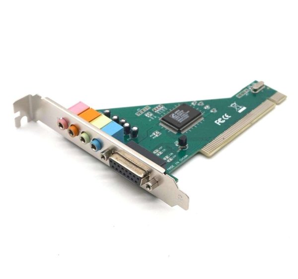 Weastlinks PCI Sound Card 4.1CH PCI Port HIFI Electronic Practical Audio Card Desktop PC CMI8738 Chipset With Driver CD