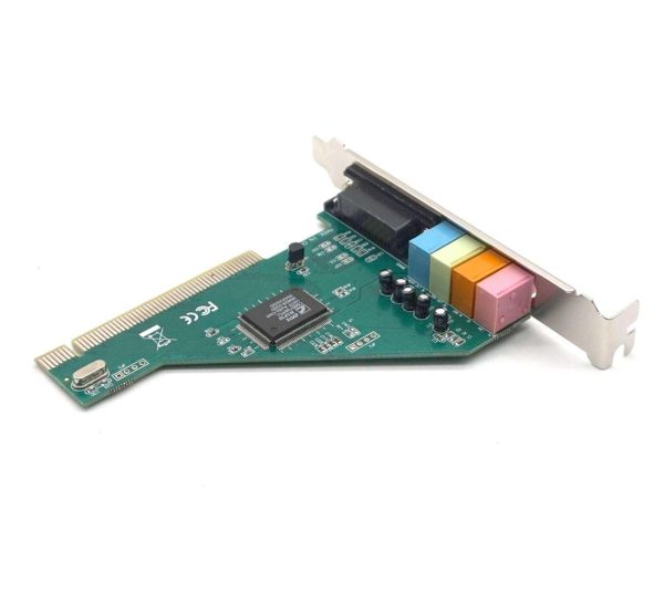 Weastlinks PCI Sound Card 4.1CH PCI Port HIFI Electronic Practical Audio Card Desktop PC CMI8738 Chipset With Driver CD