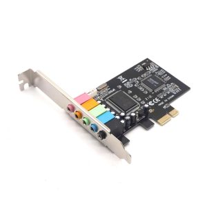 Weastlinks PCIE PCI-Express Sound Card 5.1CH 5.1 Channel CMI8738 Chipset Audio Interface PCI-E 5.1 Stereo Digital Card Desktop Soundcard