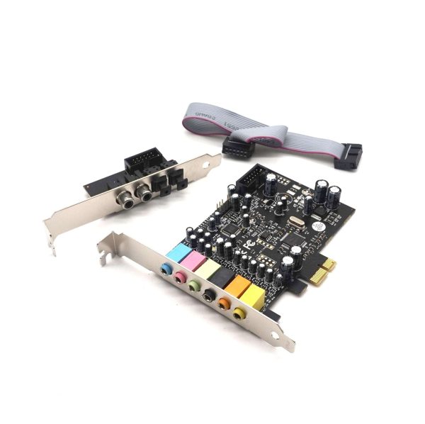 Weastlinks PCIe 7.1CH Sound Card Stereo Surround Sound PCI-E Built-In 7.1 Channel Audio Audio System CM8828