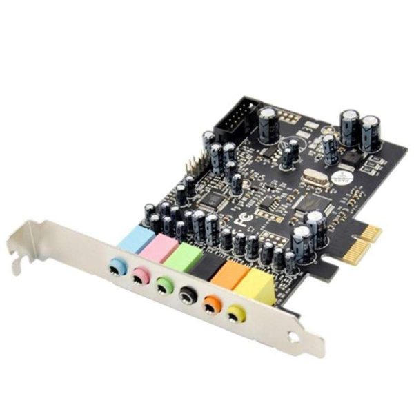 Weastlinks PCIE 7.1CH Sound Card Stereo Surround Sound PCI-E Built-In 7.1 Channel Audio Audio System CM8828