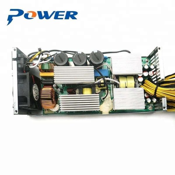 Power Supply 2000W Antminer ASIC Bitcion Miner Power Supply 2000W 2U Single-channel wind cool sound power supply desktop computer chassis server voltage stabilizer