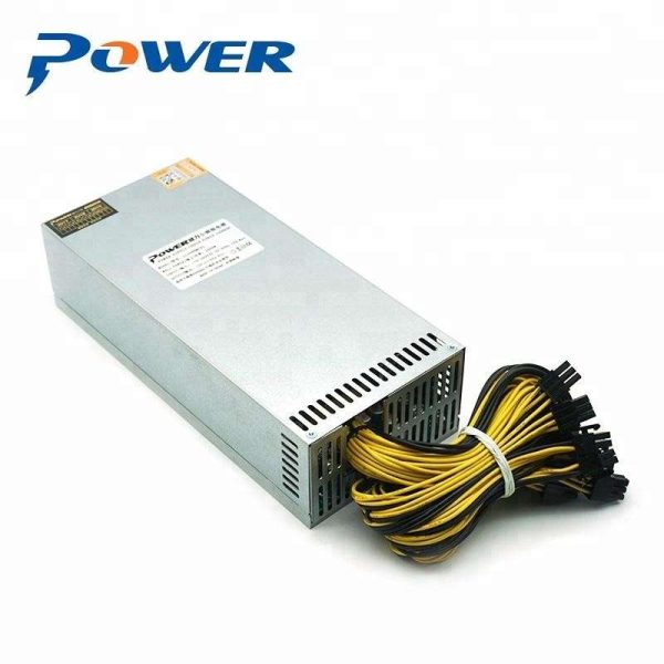 Power Supply 2000W Antminer ASIC Bitcion Miner Power Supply 2000W 2U Single-channel wind cool sound power supply desktop computer chassis server voltage stabilizer