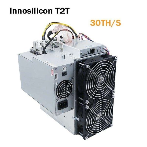 Innosilicon T2T 30T SHA256 ASIC miner With PSU Bitcoin BTC BCH Mining Machine 2200W Better Than Antminer S9 S11 S15 S17 T9+ T15 T17 WhatsMiner M3 M10