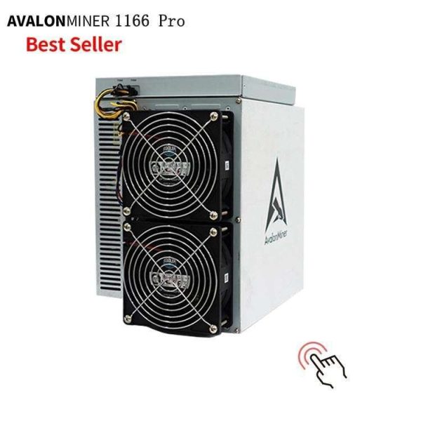 New And Original Bitcoin Miner AvalonMiner A1166 PRO 72TH/S profitable Asic mining Machine (with Original PSU )SHA-256 72T BTC BCH Blockchain 3420W Power consumption