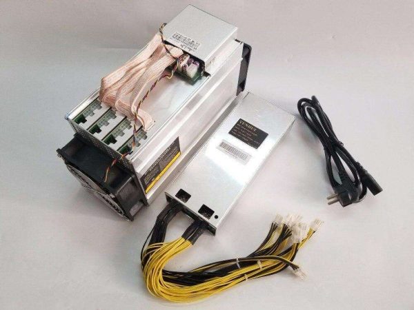 Bitmain ASIC Miner L3+ 504M/S 1.6J/MH consumption ratio with PSU Scrypt BM1485 ASIC Chip Litecoin Miner LTC DOGE Antminer L3 Mining Machine better than antminer l3 S9 T9 DR3 m3