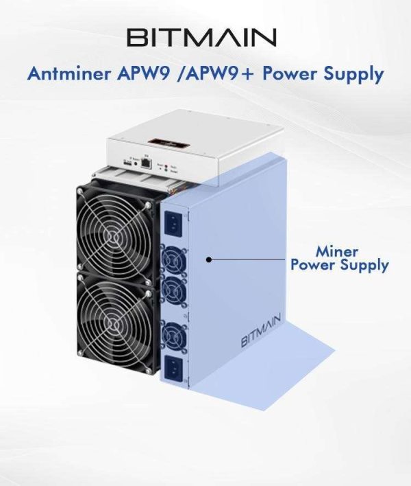 Original Bitmain Antminer APW9 power supply for Antminer S17 S17 pro S17+ T17 series Miner Machine PSU APW9 Available