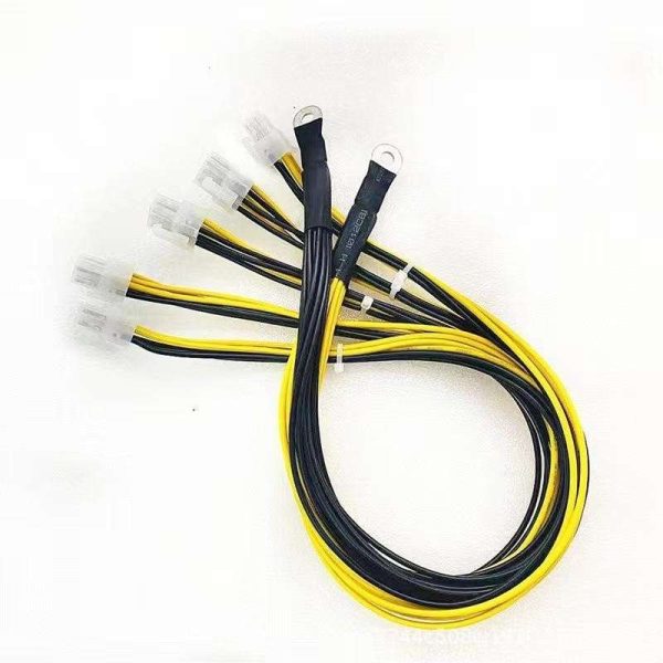 10PCS/lot Miner machine cable Antminer graphics card cable 6+2P power cable 6P graphics card cable 12AWG+18AWG 8Pin 42cm For antminer L3+ L3++ S9 S9i