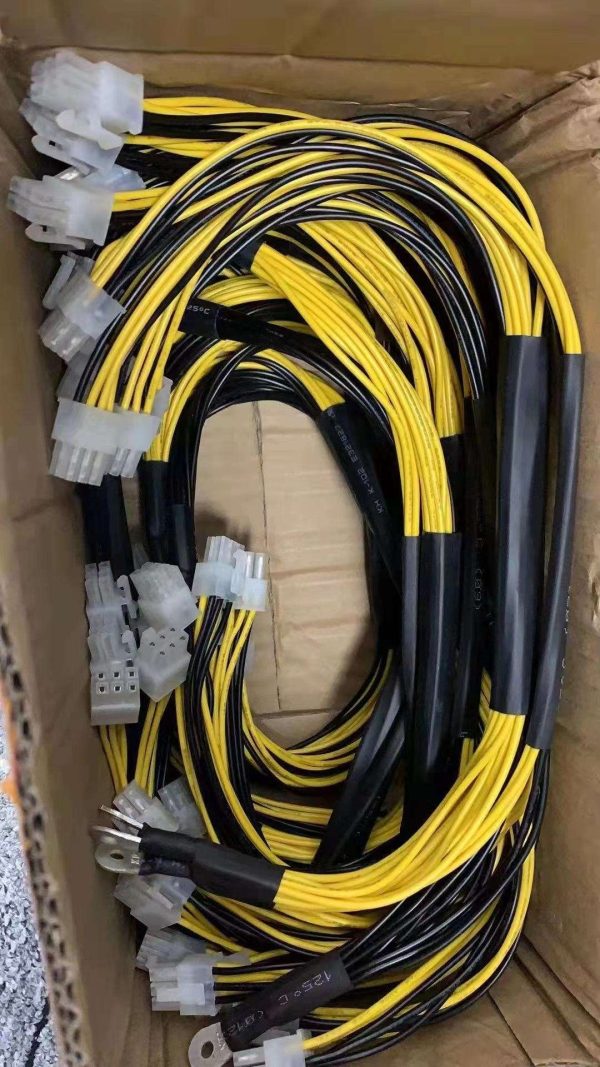 10PCS/lot Miner machine cable Antminer graphics card cable 6+2P power cable 6P graphics card cable 12AWG+18AWG 8Pin 42cm For antminer L3+ L3++ S9 S9i