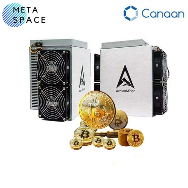 Canaan Avalon 1126 68T Asic Miner SHA256 Bitcoin BCH BTC miner Crypto Mining Machine A1126 68TH/s with power supply Than Avalon 1066 1066 pro Antminer T15 T17 T17+