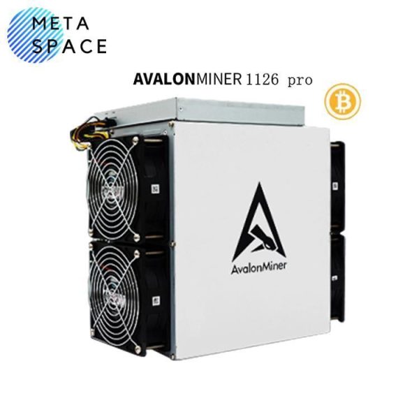 Canaan Avalon 1126 68T Asic Miner SHA256 Bitcoin BCH BTC miner Crypto Mining Machine A1126 68TH/s with power supply Than Avalon 1066 1066 pro Antminer T15 T17 T17+