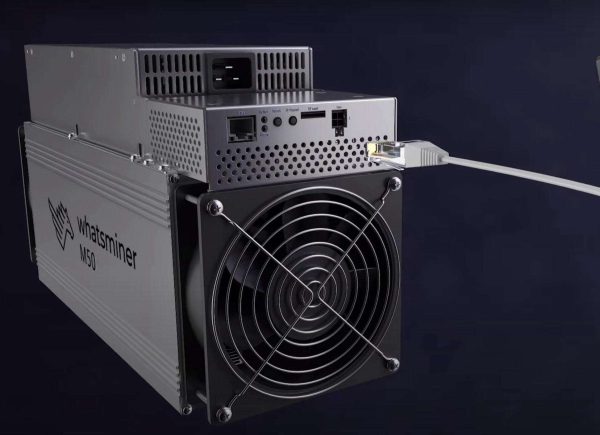 The Newest Whatsminer M50 114T from MicroBT mining SHA-256 algorithm with a maximum hashrate of 114 TH/s at 29 J/T Most Efficient Asic Miner BTC Bitcoin With PSU