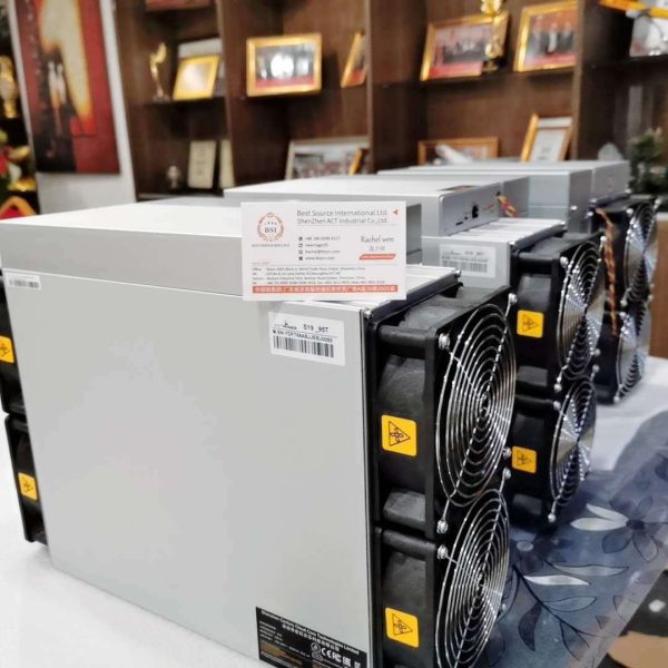 Bitmain S19 82TH/S Bitcoin Miner Antminer S19 82T With Power Supply Most Profitable Mining SHA-256 BTC BHC Miner Machine Than Antminer T19 S17 Pro