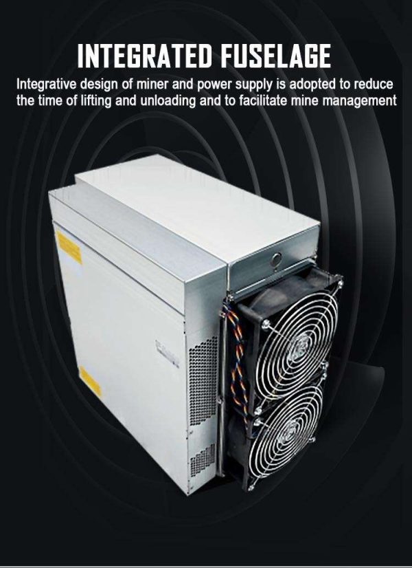 New Bitmain Antminer S19 86Th/s ASIC SHA-256 Crypto Algorithm Bitcoin Miner with Power Supply