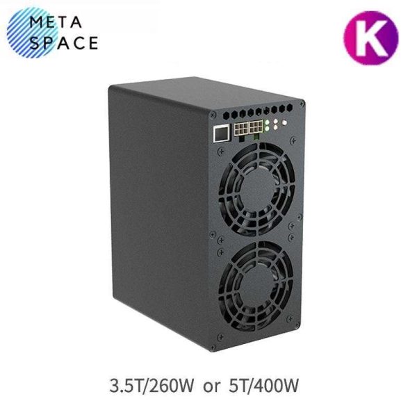 4PCS SETS New KD BOX ii Miner Release Gold-shell KD BOX 2 5.0T Hashrate With Power Supply KDA Miner Better Than kd box pro New kda ASIC miner kd box 2