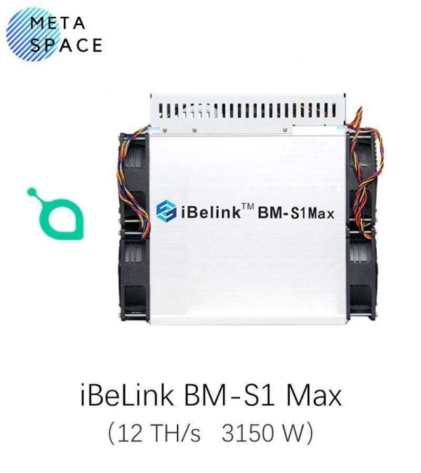 Hot Selling New Release iBeLink BM-S1 Max 12Th/s 2250W Siacoin Miner Blake2B SC Coin Miner Asic Miner With Power Supply Included