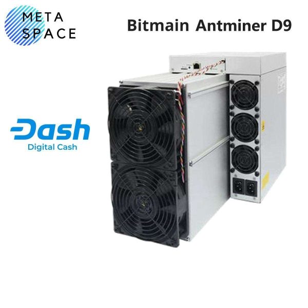 Ready Stock New Antminer D9 (1770Gh) From Bitmain Mining Dash Coin Miner X11 Algorithm 1770 GH/s 2839W Most Profitable ASIC Mining Better Than Antminer D7