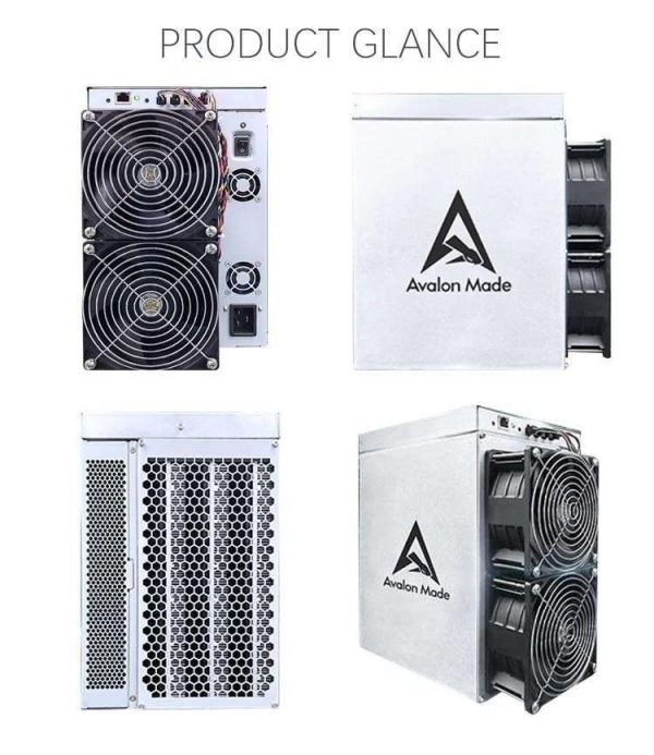 New Avalon A1346 110TH/s Bitcoin Miner 3300W BTC Asic Miner Avalon Miner 1346 110T BTC Miner Crypto Machine Avalonminer A1346 110T Better Than Avalon A1246 A1166 pro