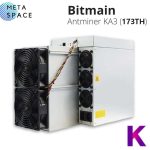 New Bitmian Antminer KA3 173Th/s 3154W Blake2S Algorithm (KADENA) Most Efficient KAD Miner KDA Mining Machine Antminer KDA 173T