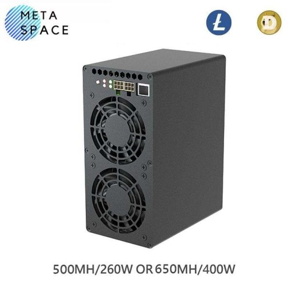 NEW Gold Shell MINI DOGE III Miner Support LTC and Doge Coin Miner Mini Doge 3 With PSU 650MH/S 400W Litcoin Miner Good For Home Mining Box Better Than Mini Doge II Miner