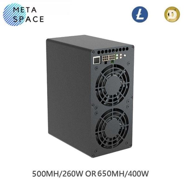 NEW Gold Shell MINI DOGE III Miner Support LTC and Doge Coin Miner Mini Doge 3 With PSU 650MH/S 400W Litcoin Miner Good For Home Mining Box Better Than Mini Doge II Miner