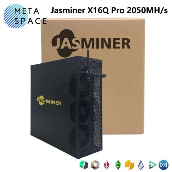 New Jasminer X16Q Pro 2050Mh/s 520W ETC miner 8Gb wifi JASMINER X16 High Throughput Quiet Pro Asic Miner ETC Ethash ETHW Miner Better Than jasminer x16Q 1950M