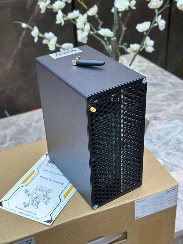 New Gold-shell KA BOX Pro 1.6Th/s 600W Kaspa Miner KAS Mining Crypto Machine With 750W PSU Kaspa Rig Asic Miner Gold-shell KAS Miner Box