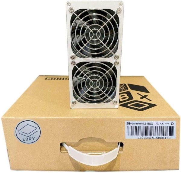 Goldshell LB-Box 175GH/S Mining Machine LBC 162W Low Noise Miner Small Home Riching with PSU and Cord