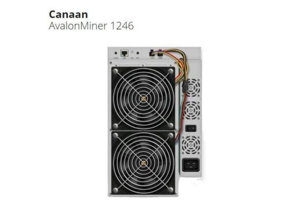 New AvalonMiner 1246 83TH/s Bitcoin Miner Asic Miner Crypto SHA-256 Mining Machine With Original Power Supply