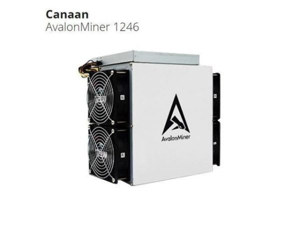 AvalonMiner 1246 83TH/s Bitcoin Miner Asic Miner Crypto SHA-256 BTC Mining Machine BCH With Original Power Supply 3420W