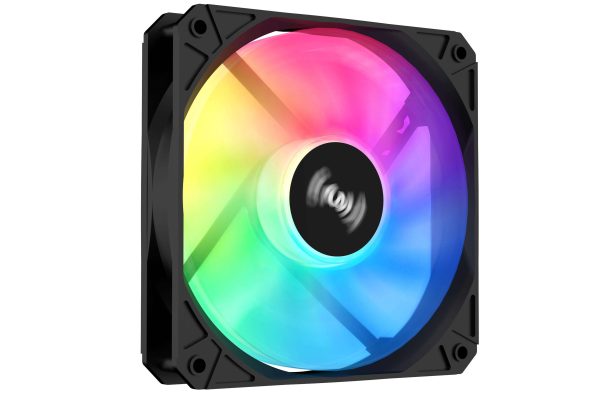 SAMA SM360 Black 360mm Liquid Water AIO CPU Cooler For Gaming PC Computer with Screen LCD Display, 3 ARGB PWM Silent Fans