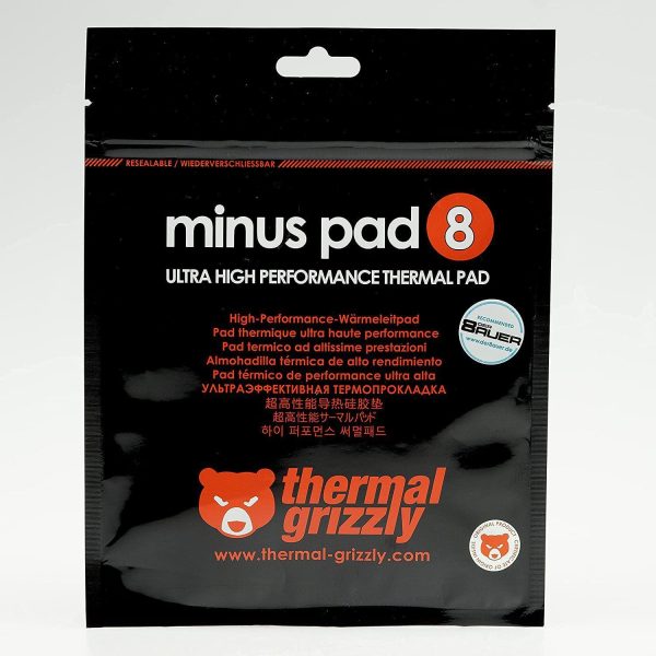 Thermal Grizzly Minus Pad 8 (Thermal Pad) 100x100x1.0mm