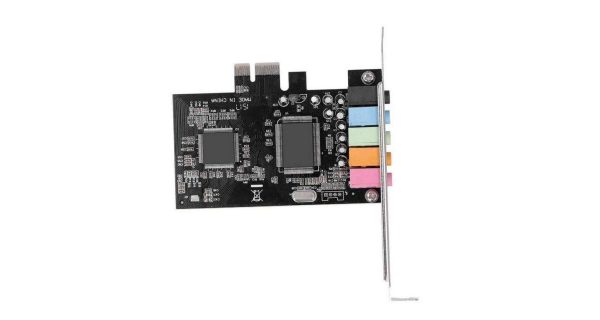 PCI-E 5.1 Sound Card CMI8738 Chip Stereo Audio Card for Windows 7/for Vista/XP 32/64-bit PC Computer with PCI-Express Slot