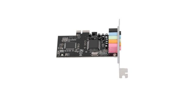 PCI-E 5.1 Sound Card CMI8738 Chip Stereo Audio Card for Windows 7/for Vista/XP 32/64-bit PC Computer with PCI-Express Slot