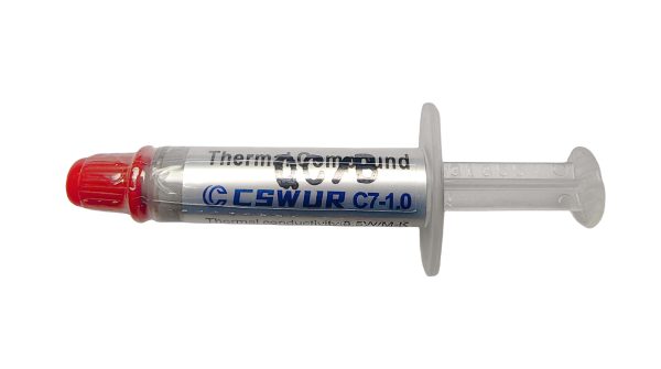 Thermal Compound Paste 12.8W/mK 1.5g High Performance CPU Thermal Compound Paste Optimal Thermal Conductivity, Long-lasting Durability, Easy Application,C9-1.5 Cswur