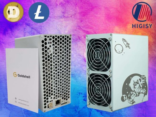 Goldshell Mini doge 185MH/s (scrypt LTC&DOGE) WITH 750W PSU LITECOIN$DOGECOIN MINER Goldshel Miner Ethernet Connection Mini Doge Miner Goldshell