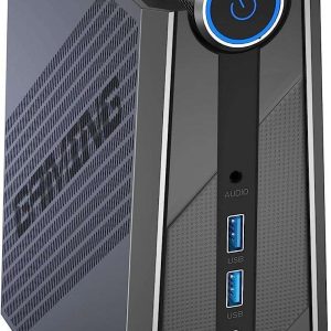 [Mini Gaming PC] Mini Computers Ryzen 9 6900HX[up to 4.9Ghz], 32GB DDR5 512GB NVMe SSD Mini PC with AMD Radeon 680M, RGB Lights/WiFi6/BT5.2/Dual Channel/3 Modes Mini Desktop
