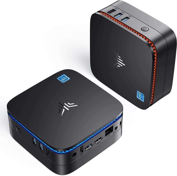 KAMRUI 4k Mini PC AK1 PRO, Intel 12th Gen N95(up to 3.4GHz) Mini Tower Computer, 16GB DDR4 RAM 512GB SSD Mini Computer Windows 11 Support 4K HD/WiFi 5/BT4.2/Gigabit Ethernet for Home/Office