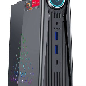 ACEMAGICIAN Mini Gaming PC Windows 11 AMD Ryzen 7 5700U(Up to 4.30GHz) AMR5 Windows Gaming Mini PC,32GB 2xSO-DIMMDDR4 512GB,Support WiFi 6 BT 5.2 Mini Ryzen PC 4K HDMI Type-C Auto Power On