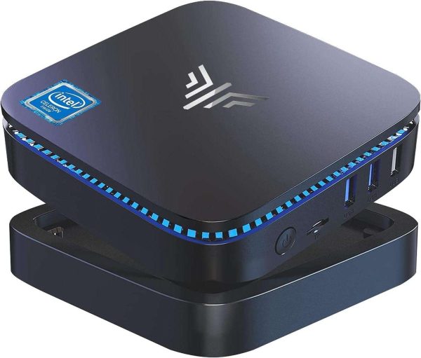 KAMRUI 4K Mini PC AK1PLUS 16GB RAM Intel 12th Alder Lake N100 Windows 11 HDMI 1TB M.2 SSD 2.4 & 5GHz Wi-Fi and support WIFI 5 expand the storage up to 2TB