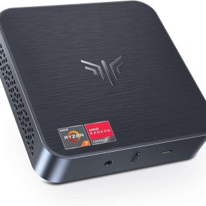 KAMRUI Mini PC Ryzen 7 5700U(8C/16T, up to 4.3GHz), Windows 11 Mini Computer 32GB DDR4 RAM 512GB M.2 2280 NVME SSD Mini PC Gaming, 4K Dual Display Mini Desktop Support WiFi6/BT5.2/Dual Channel