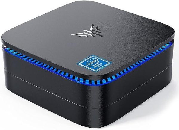 KAMRUI AK1PLUS Mini PC with Intel Alder Lake N97(up to 3.60 GHz), 16GB RAM 512GB ROM Small Desktop Computer, 4K UHD Mini PC windows 11 home WiFi6 BT5.2 Dual HDMI LAN on Business Home Office Family-NAS