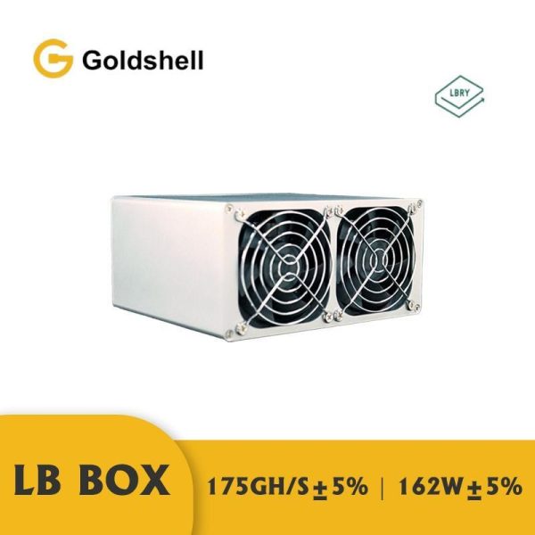 without WIFI Version Goldshell LB-BOX 175GH/S (without PSU)BOX& LBC Mining Machine 162W Low Noise Miner Small Home Riching