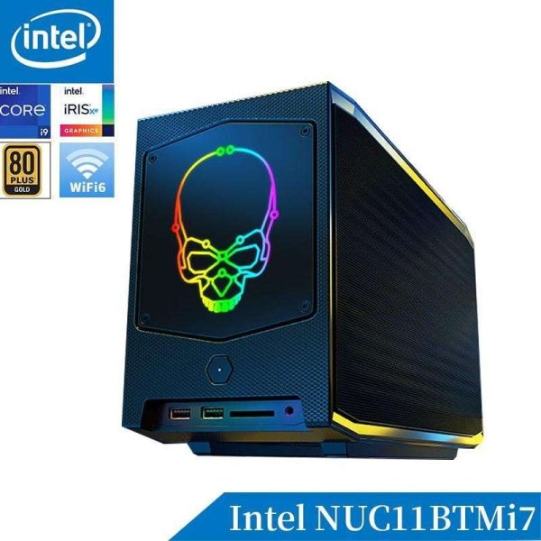 Intel NUC11BTMi7 NUC11BTMi9 Beast Canyon i7-11700B 8-Core UHD DDR4 NVMe SSD Desktop Computer Windows 10 4K WIFI Bluetooth