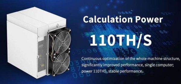 Bitmain Antminer S19 Pro, NEW, 110 Th/s, 3250w, Bitcoin Mining Machine, BTC Asic  Miner, American Support and Service+12 Month Warranty & US SELLER All-in-one machine, without power