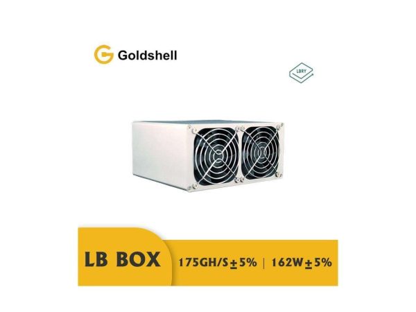 Goldshell LB-BOX (without psu) 175GH/s  LBC Mining Machine 162W Low Noise Miner Small Home Riching