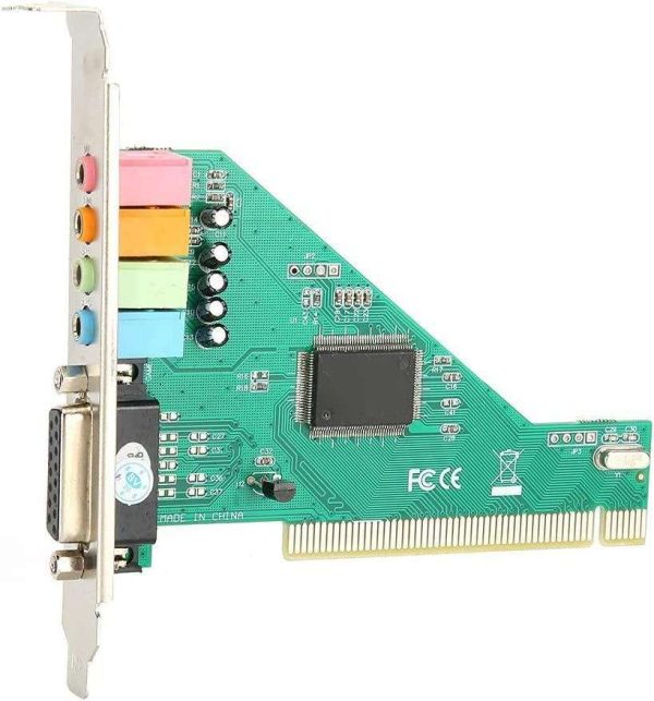 BONAEVER Sound Card120dB PCI Plug Play Sound Card Channel 4.1 for Computer Desktop Internal Audio Karte Standereo Surround CMI8738